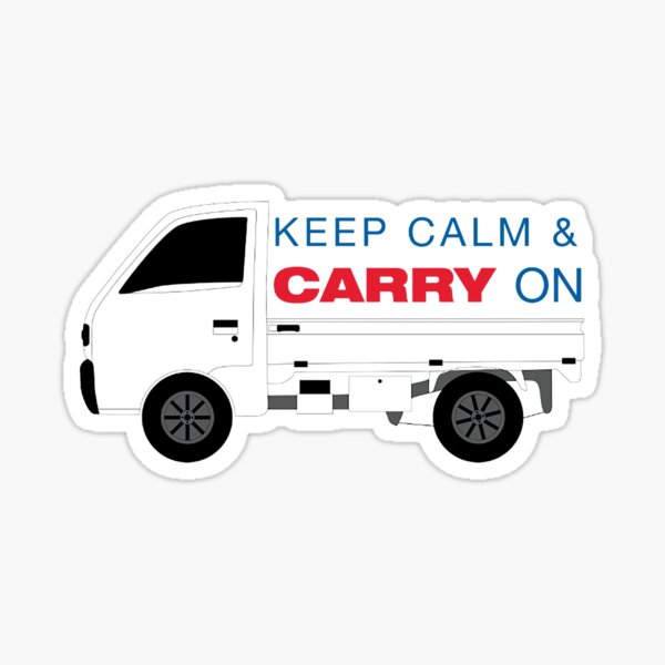 Suzuki SUPER Carry Sticker for Sale by teammightyboy