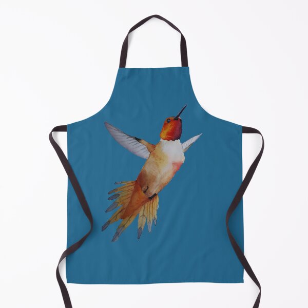 Item preview, Watercolor flying hummingbird ruidoso designed and sold by Meagan Stratton.