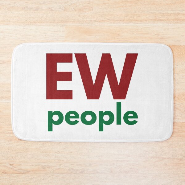 Item preview,  Ew people, pink, blue designed and sold by stickmeok.