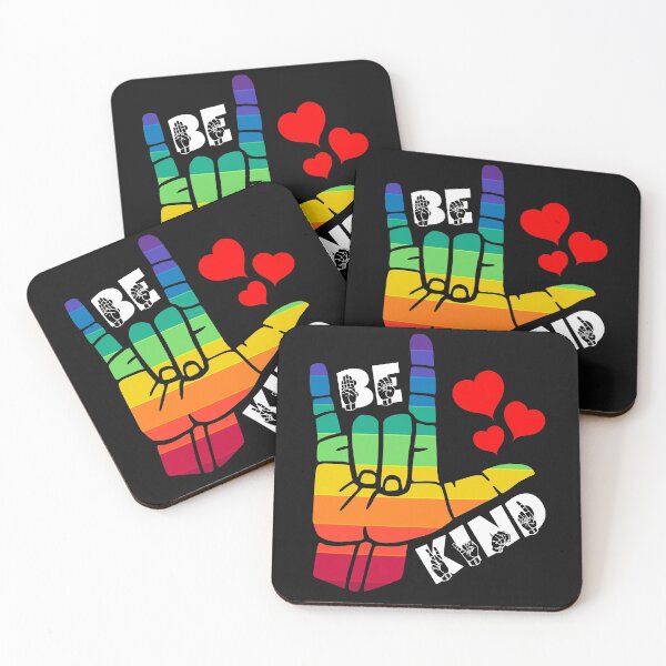 Item preview, Be Kind Hand Sign language Teachers ASL designed and sold by PupnkittyMania ⭐⭐⭐⭐⭐.