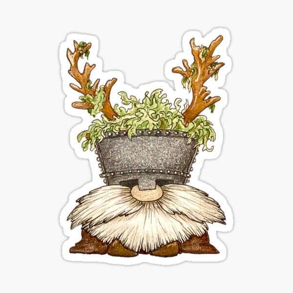Item preview, Gnome Knight of the Forest designed and sold by SarahCD13.