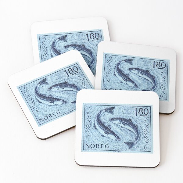 Item preview, 1977 NORWAY Fishing Postage Stamp designed and sold by retrographics.