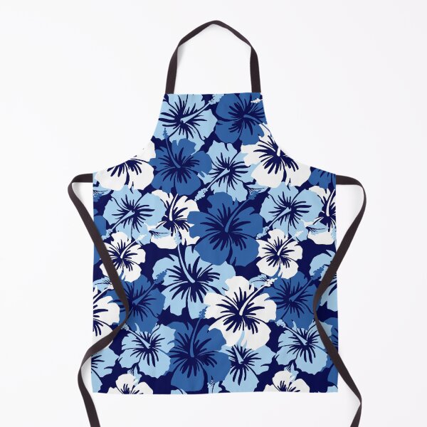 Item preview, Epic Hibiscus Hawaiian Floral Aloha Shirt Print - Blue designed and sold by DriveIndustries.