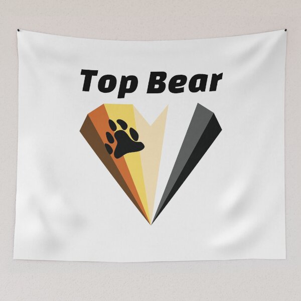 Item preview, Top Bear - Gay Bear Pride Logo designed and sold by fabulouslygay.