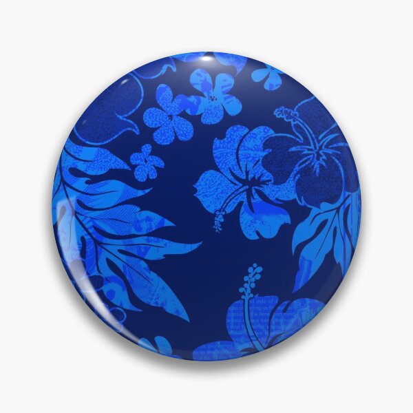 Item preview, Kona Times Hibiscus Hawaiian Print - Royal designed and sold by DriveIndustries.