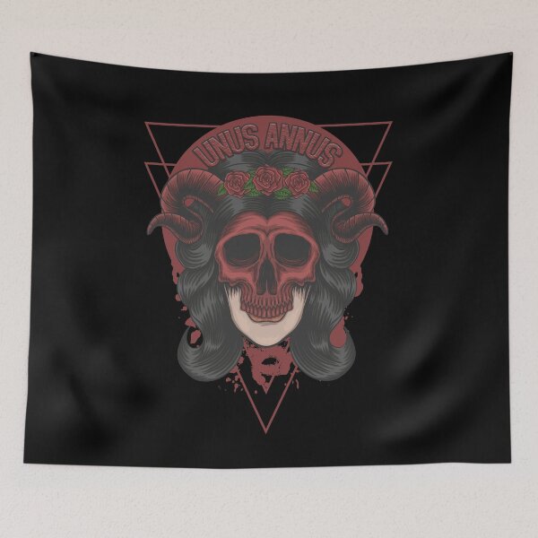 Item preview, UNUS ANNUS RED SKULL designed and sold by Greg V.