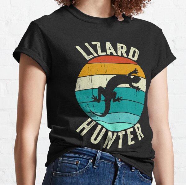 Funny Lizard Catcher Lizard Hunter T-Shirt