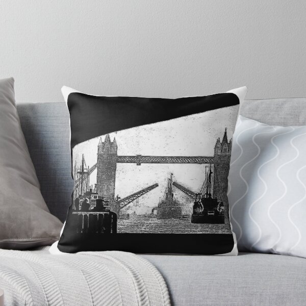 Item preview, London Bridge - Black and White designed and sold by JoelCortez.