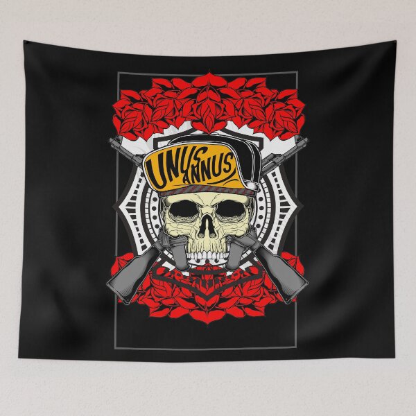 Item preview, UNUS ANNUS SKULL AND ROSES designed and sold by Greg V.