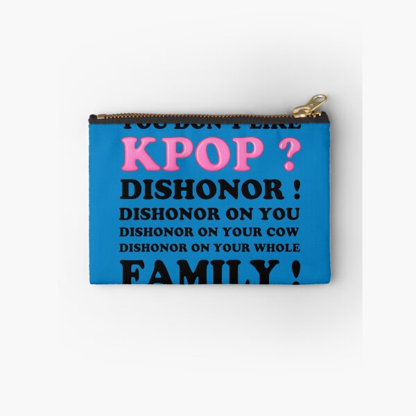 Item preview, DISHONOR ON YOU! - BLUE designed and sold by Kpop Seoul Shop.