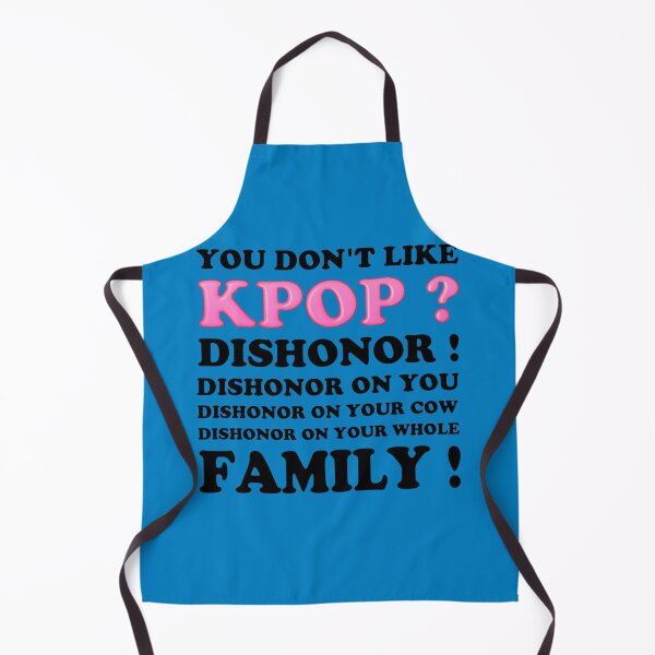 Item preview, DISHONOR ON YOU! - BLUE designed and sold by Kpop Seoul Shop.