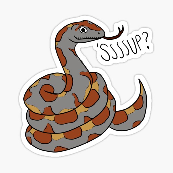 Ssssssup? Sticker