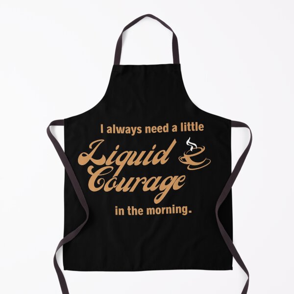 Item preview, I always need a little Liquid Courage Coffee Retro Light Brown designed and sold by charqui.