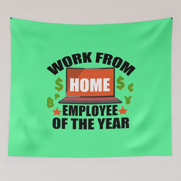 Item preview, work from home employee of the year designed and sold by buzz1days.