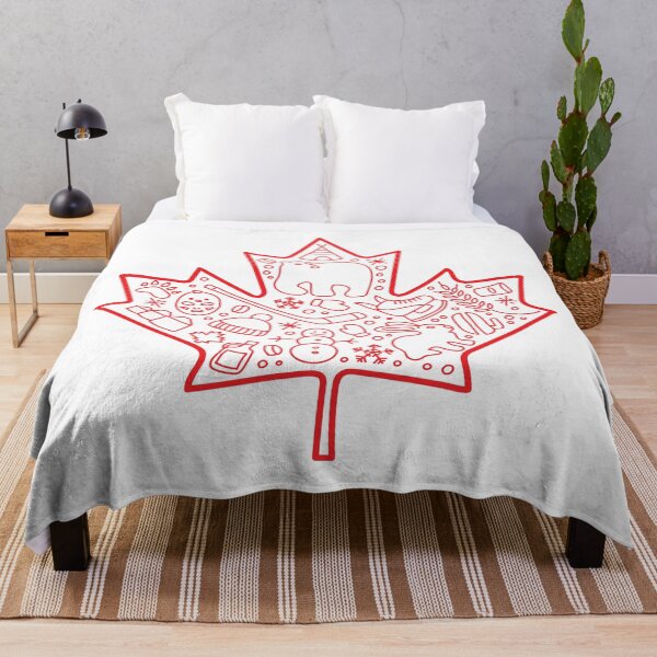 Item preview, ¡Oh, Canadá! hoja de arce designed and sold by Eye on the Blueline.