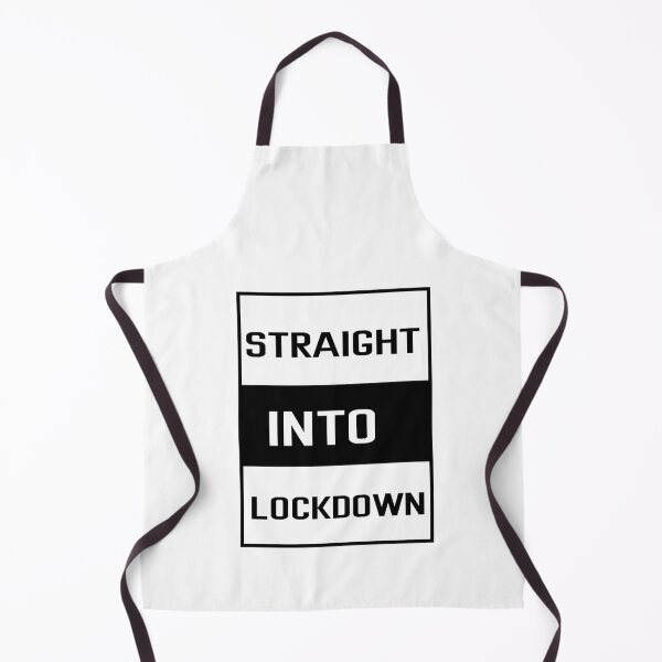 Item preview, White Straight Into Lockdown designed and sold by DamaliePierre.
