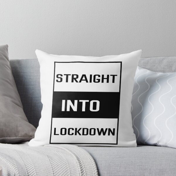 Item preview, White Straight Into Lockdown designed and sold by DamaliePierre.