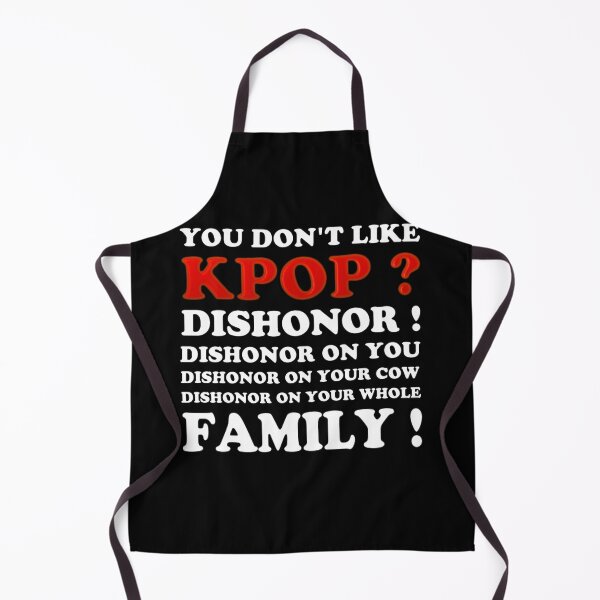 Item preview, DISHONOR ON YOU! - BLACK designed and sold by Kpop Seoul Shop.