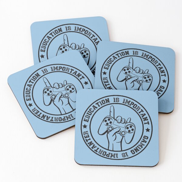 Item preview, Education Is Important But Gaming Is Importanter designed and sold by Thevulcano.