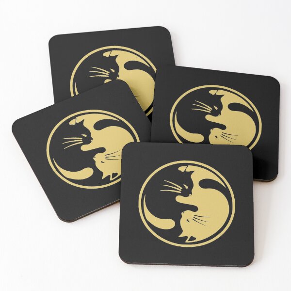 Item preview, Ying Yang Cats designed and sold by Sinfamous.