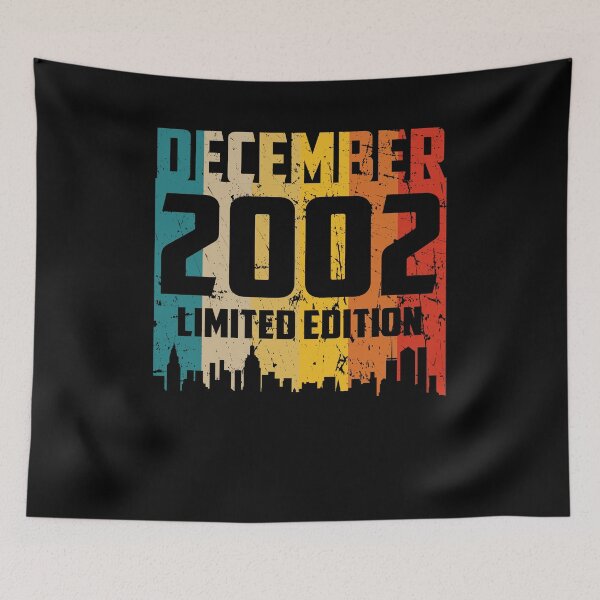Item preview, 18th birthday 18 years man woman born in 2002 gift designed and sold by Renergie.