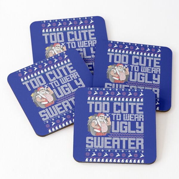 Item preview, Too Cute To Wear Ugly Sweater designed and sold by SiddharthaMoon.