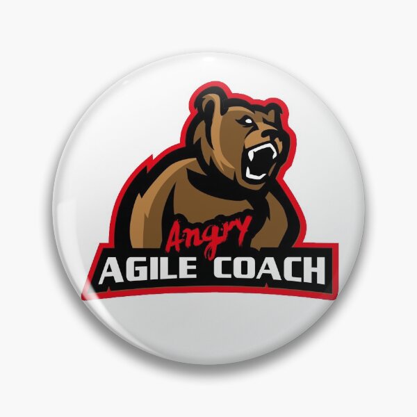 Item preview, Angry Agile Coach - Bear designed and sold by Jonathan Campbell.