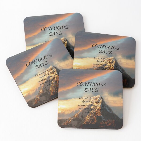 Item preview, Confucius Says Matters and Concerns designed and sold by starshiporion.
