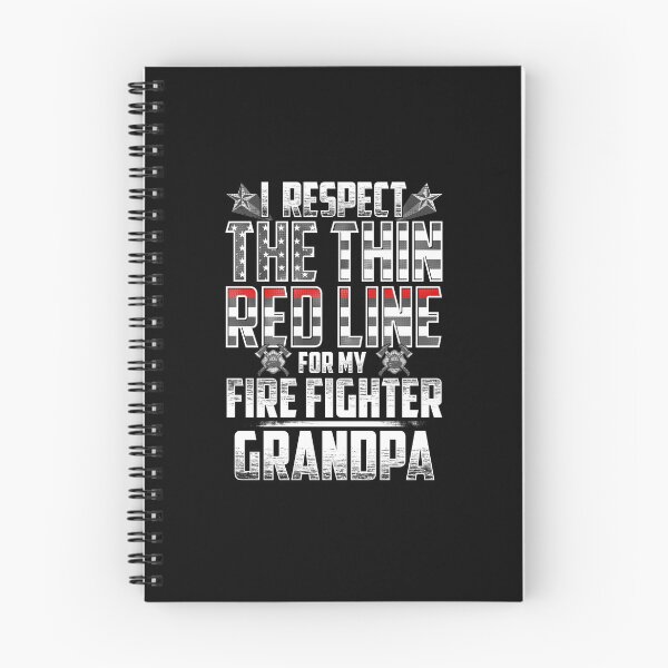 Item preview, Grandpa Fire Fighter Thin Red Line designed and sold by wheedesign.
