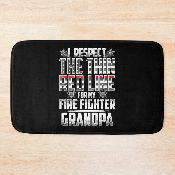 Item preview, Grandpa Fire Fighter Thin Red Line designed and sold by wheedesign.