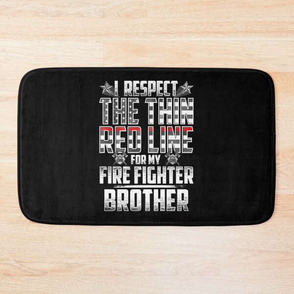 Item preview, Brother Fire Fighter Thin Red Line designed and sold by wheedesign.