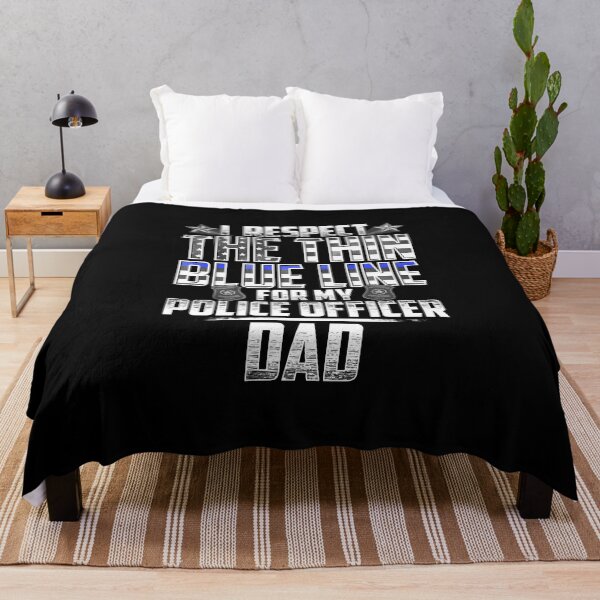 Item preview, Dad Police Officer Thin Blue Line designed and sold by wheedesign.