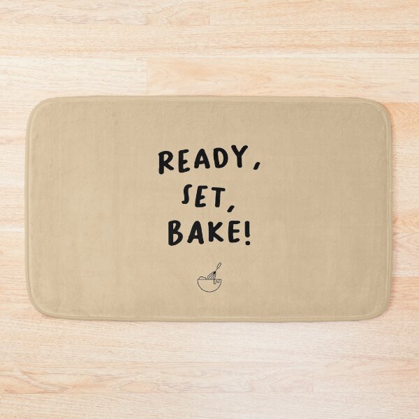 Item preview, Ready set bake! Illustration designed and sold by TheBritishShop.