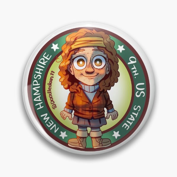 Item preview, New Hampshire as a human designed and sold by doodledan11.