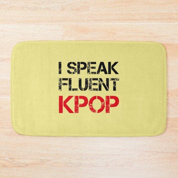 Item preview, I SPEAK FLUENT KPOP - KHAKI designed and sold by Kpop Seoul Shop.