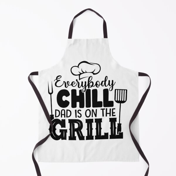 BBQ Apron for Men Funny Big Green Egg Fathers Day Smoking Dad Grilling Gift Idea