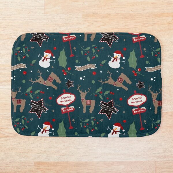 Item preview, To Santas Workshop - Teal designed and sold by OranelloDesigns.