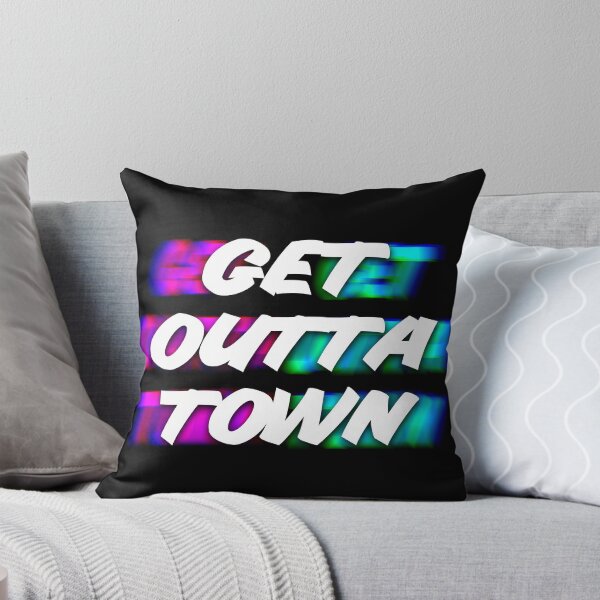 Item preview, Get Outta Town Retro RGB designed and sold by Kristen Lucero.