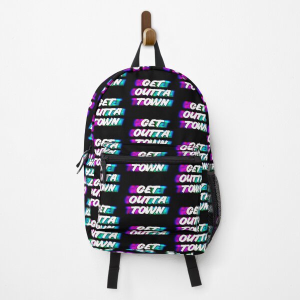 Item preview, Get Outta Town Retro RGB designed and sold by Kristen Lucero.