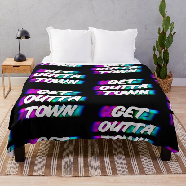 Item preview, Get Outta Town Retro RGB designed and sold by Kristen Lucero.