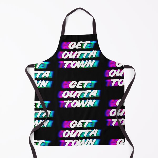 Item preview, Get Outta Town Retro RGB designed and sold by Kristen Lucero.