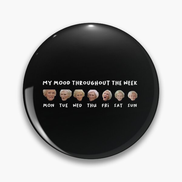 Item preview, Mary berry mood week from great british bake off large designed and sold by TheBritishShop.
