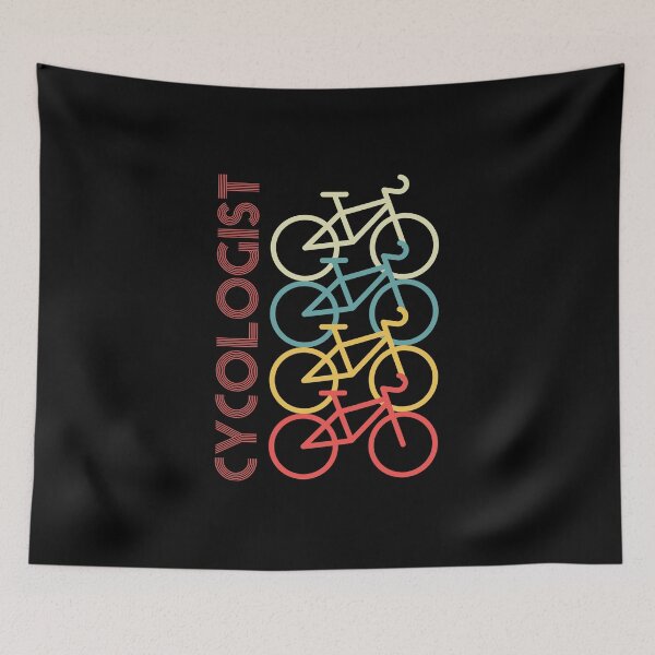 Item preview, Cycologist Funny Psychology Bike Cycling Cyclist Retro Gift  designed and sold by JessieJune.