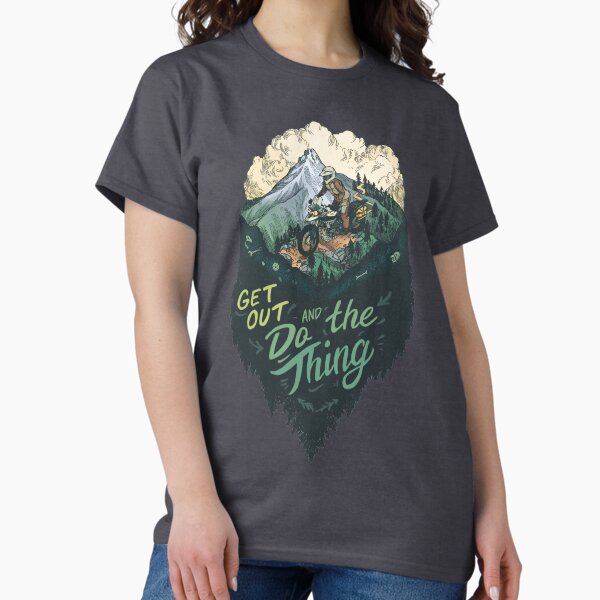 Item preview, Get Out and Do the Thing ADV Rider designed and sold by Amanda Zito.