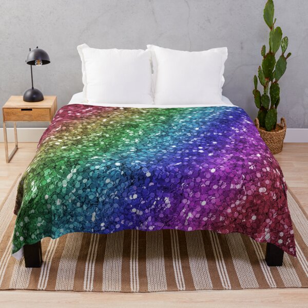 Item preview, Glitter Rainbow Unicorn Pattern designed and sold by WOW TeesAndThings.