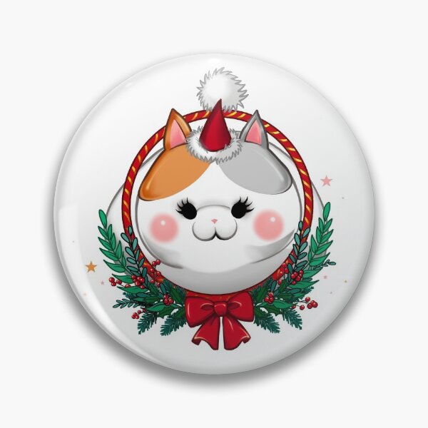 Item preview, Holiday Fat Cat designed and sold by WhiteCatArt.