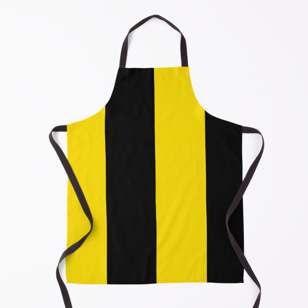 Item preview, Black and yellow team colours (half and half) designed and sold by NiceEggThreads.