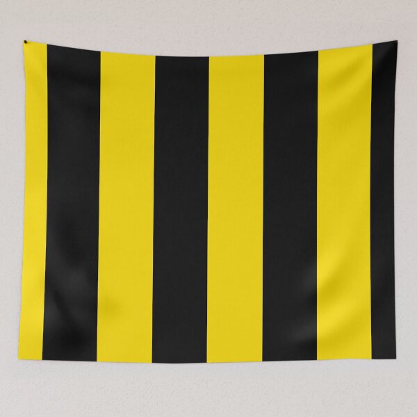 Item preview, Black and yellow team colours (half and half) designed and sold by NiceEggThreads.