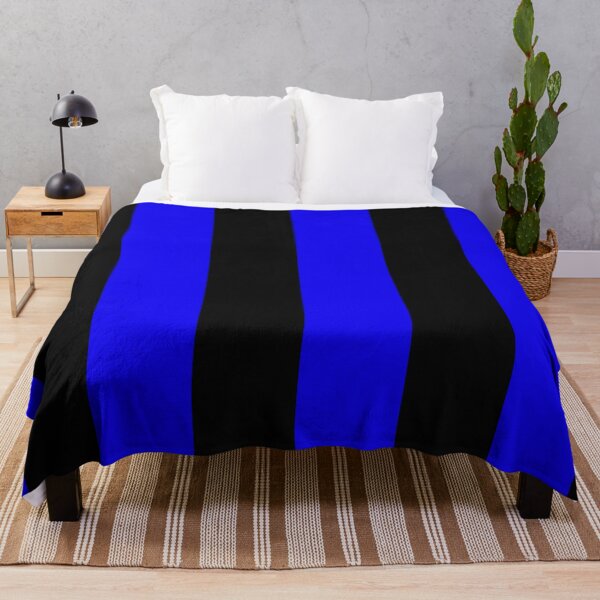 Item preview, Black and blue team colours (half and half) designed and sold by NiceEggThreads.