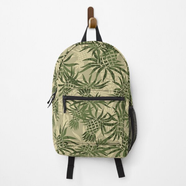 Item preview, Pineapple Camo Hawaiian Aloha Shirt Print - Olive & Khaki designed and sold by DriveIndustries.